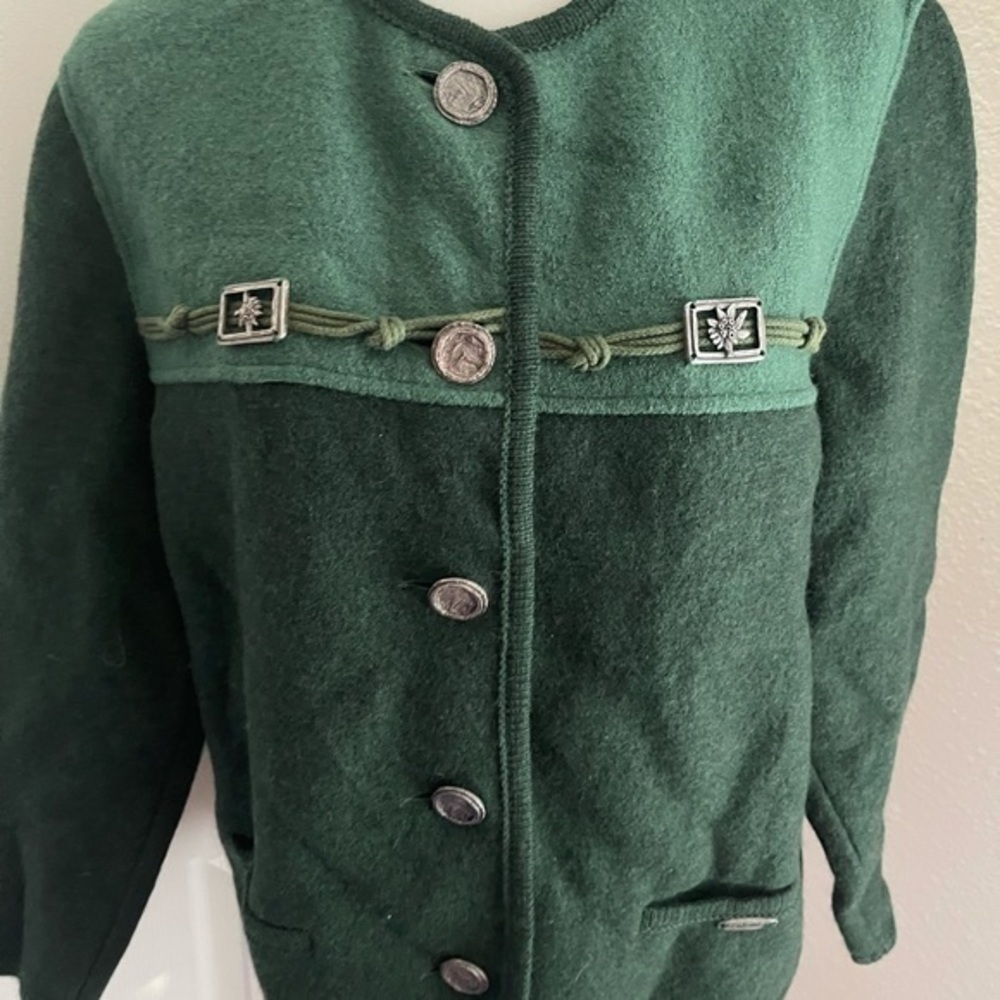 Scheiber Wool Button Down Austrian Jacket - image 2